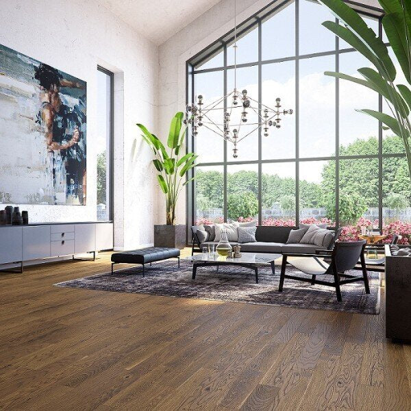 Естествен трислоен паркет Diana Forest Дъб Cognac 1S Цяла Дъска