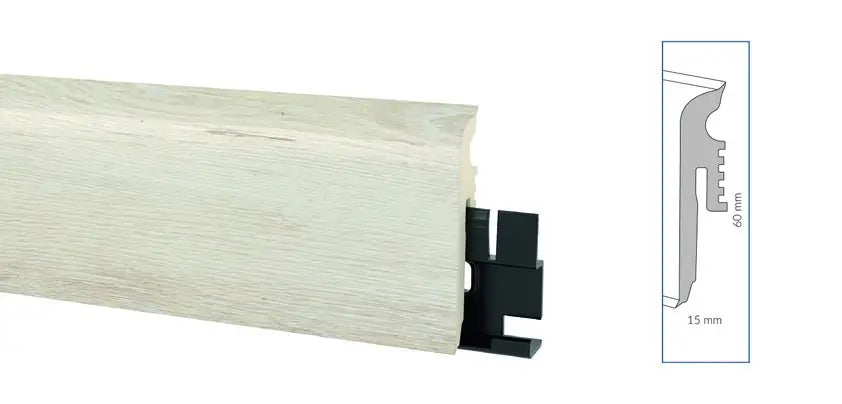 Перваз Arbiton VIGO 60×15мм, 2.20м -102 Skandinavian Oak