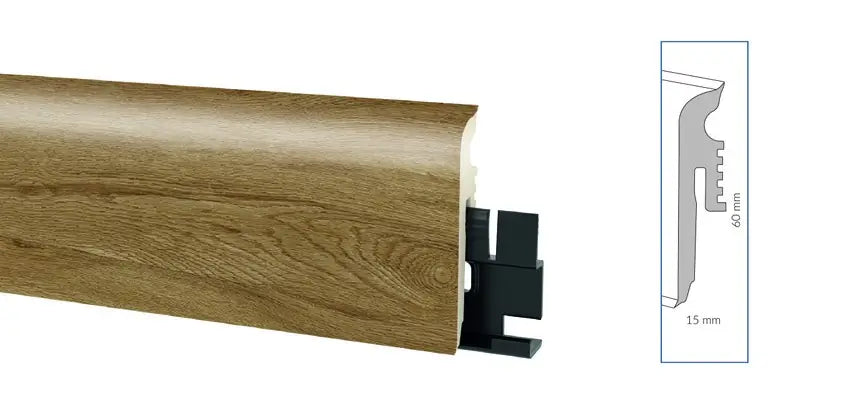 Перваз Arbiton VIGO 60×15мм, 2.20м -110 Jersey Oak
