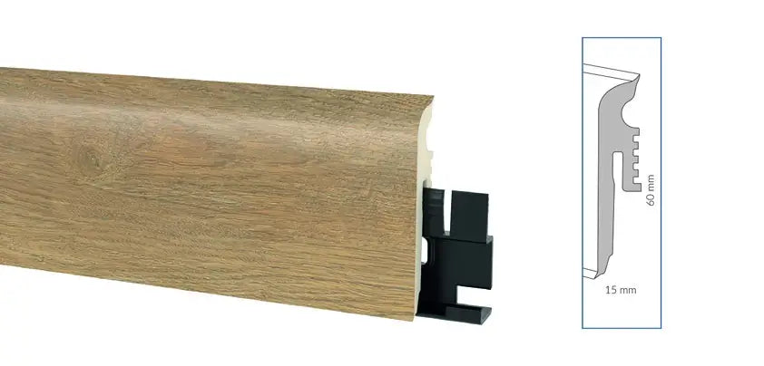 Перваз Arbiton VIGO 60×15мм, 2.20м -154 Sierra Oak