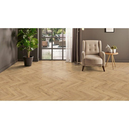 Ламиниран паркет 8мм Kaindl 32675 AC5/32, Oak Edinburgh, Herringbone Small plank, V4