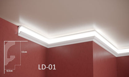 Профил за Скрито осветление LD-01