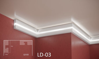 Профил за Скрито осветление LD-03