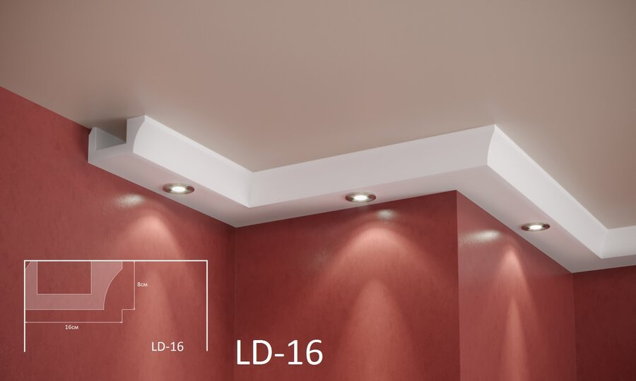 Профил за Скрито осветление LD-16
