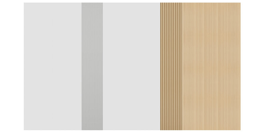MPC стенен панел XL SOFT WHITE 60 x 265 cm