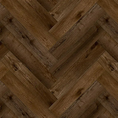 SPC HERRINGBONE - дъб кафе, 6,5 мм. с вградена подложка