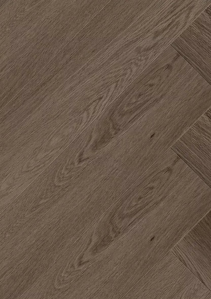 SPC настилка COREPEL Herringbone S41492MT Brown Oak 730x146x6mm 33AC5, вградена подложка