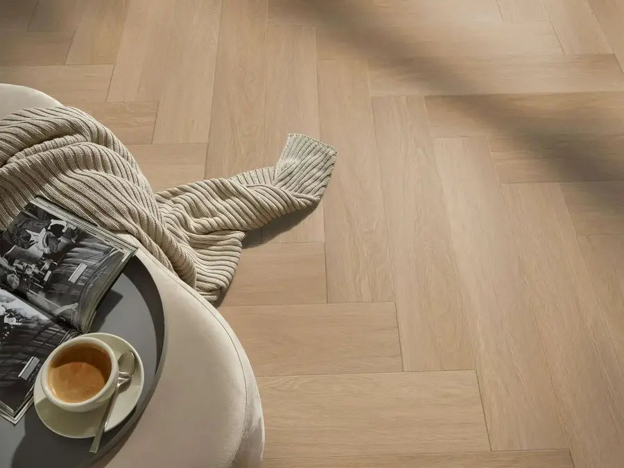 SPC настилка COREPEL Herringbone S41512MT Nature Oak 730x146x6mm 33/AC5, вградена подложка