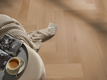 SPC настилка COREPEL Herringbone S41532MT Honey Oak 730x146x6mm 33/AC5, вградена подложка