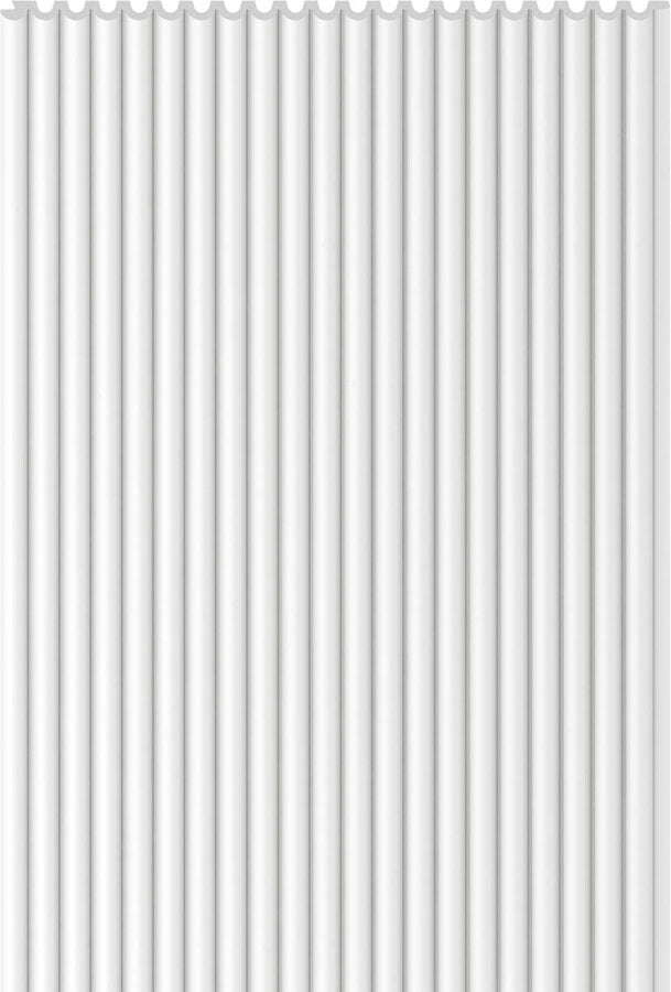 Linerio XS-Line Micro 30cm x 265cm x 0,6cm - OVAL WHITE