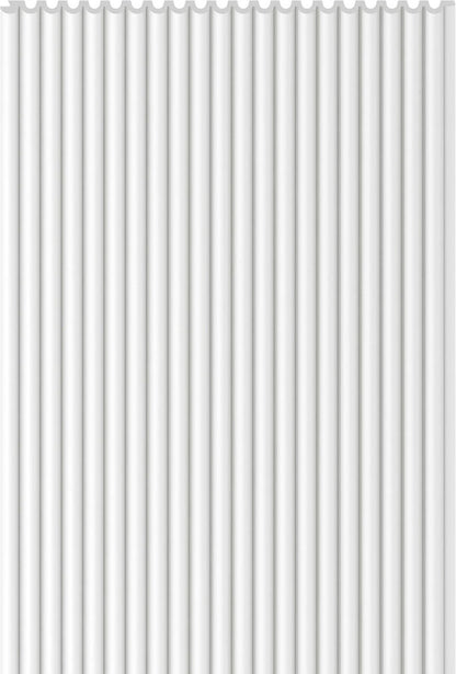 Linerio XS-Line Micro 30cm x 265cm x 0,6cm - OVAL WHITE