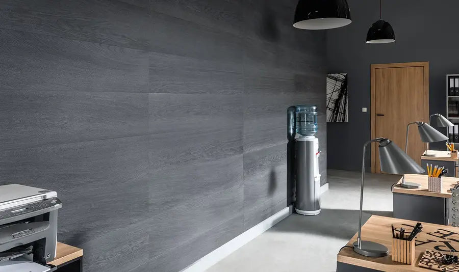 Стенни облицовки стил дърво - Kerradeco Wood Line Wood Carbon