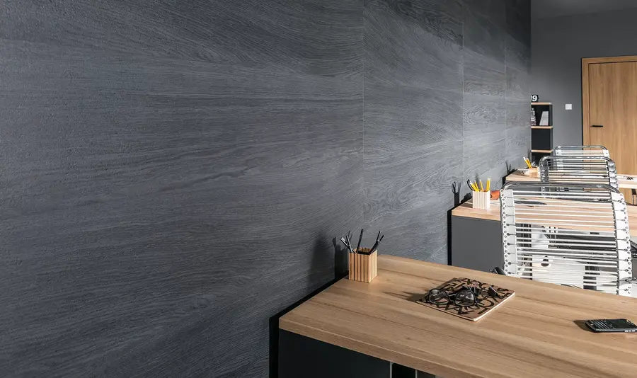 Стенни облицовки стил дърво - Kerradeco Wood Line Wood Carbon