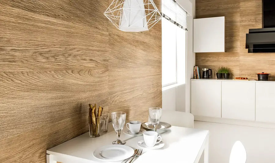 Стенни облицовки стил дърво - Kerradeco Wood Line Wood Brandy
