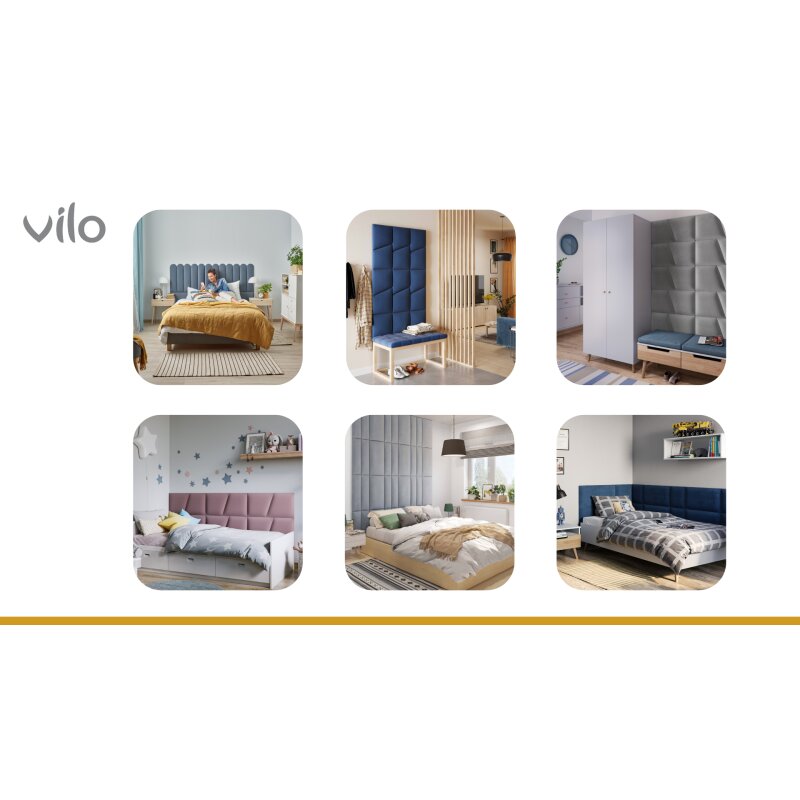Тапицирани панели Regular 2 NAVY BLUE