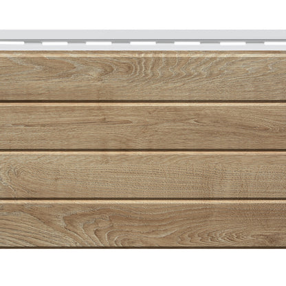Фасадна облицовка Kerrafront, Wood Effect, Malt Oak, четворен панел
