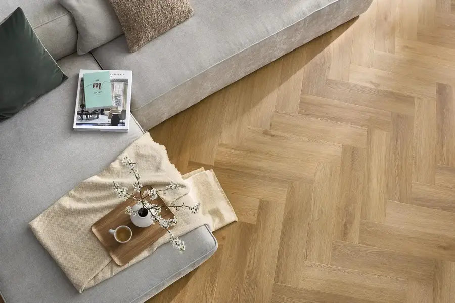 AMARON HERRINGBONE - SPC настилка Herringbone BURBON OAK EIR 5мм