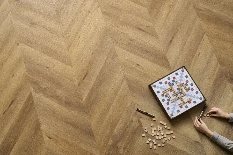 AMARON CHEVRON - SPC настилка Chevron GEORGETOWN OAK 5мм