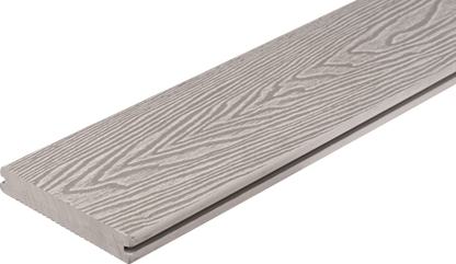 WPC Декинг Gardin Solid Сребристо, фладеррифелована