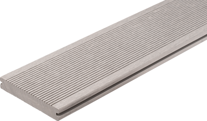 WPC Декинг Gardin Solid Сребристо, фладеррифелована