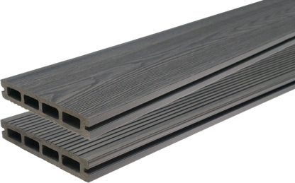 WPC Декинг Gardin Solid Сребристо, фладеррифелована